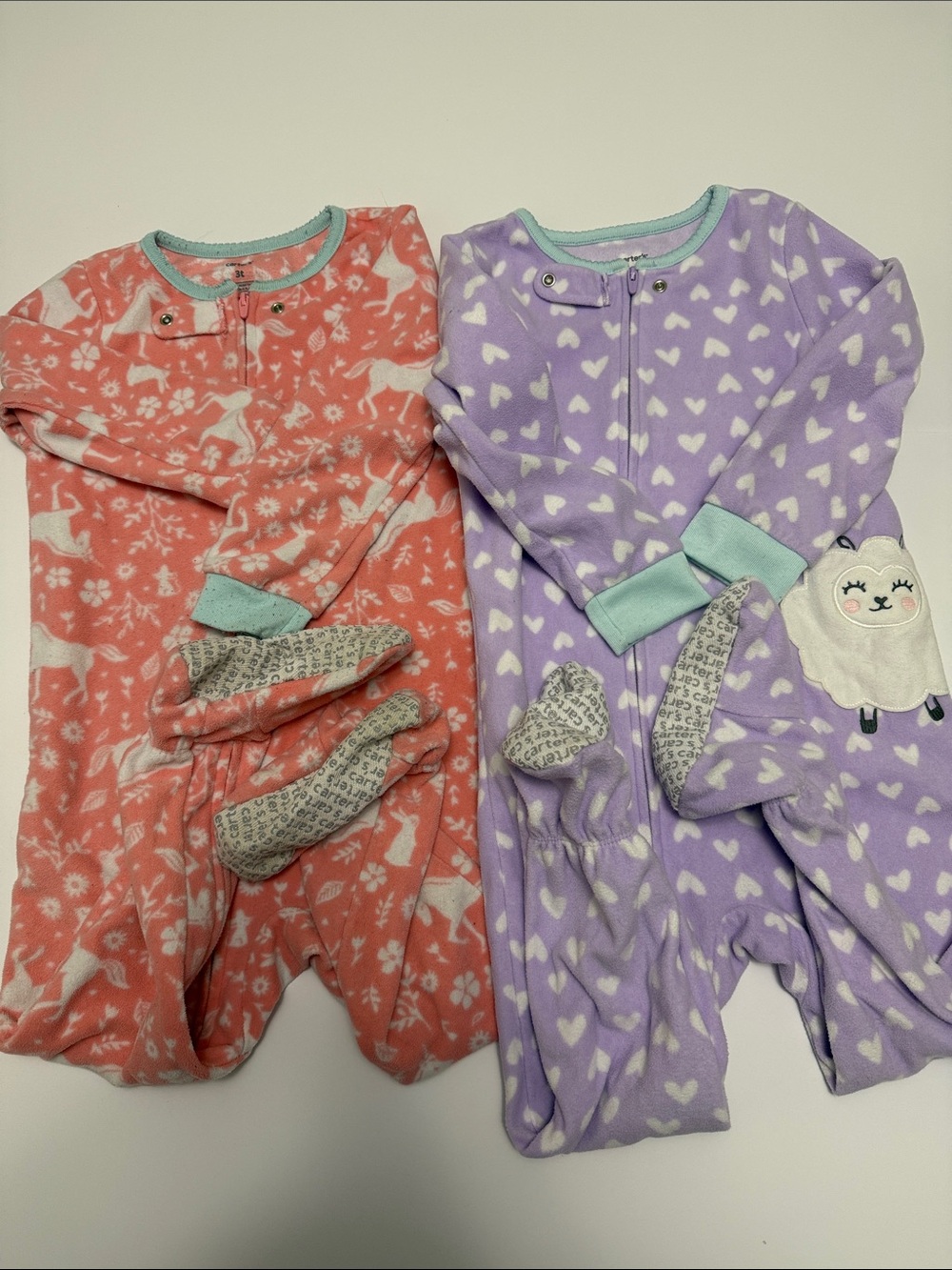 Carter’s 3T fleece overalls